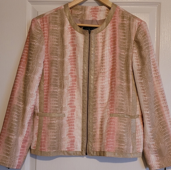 City Girl reptile print gorgeous jacket - Picture 14 of 16